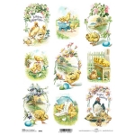 ITD COLLECTION DECOUPAGE RICE PAPER A4 - R0845