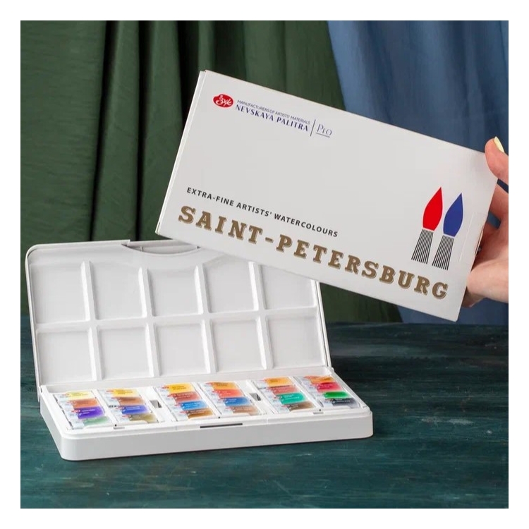 942017 LENINGRAD WATERCOLOR PAINT SP 24 CV - PLASTIC - Image 1
