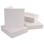 DOCRAFTS ENVELOPE CARDS 13.5/13.5 100PCS WHITE-ANT 1512000
