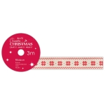DOCRAFTS RIBBON FOR DECORATION 3M SNOWFLAKE - PMA367967