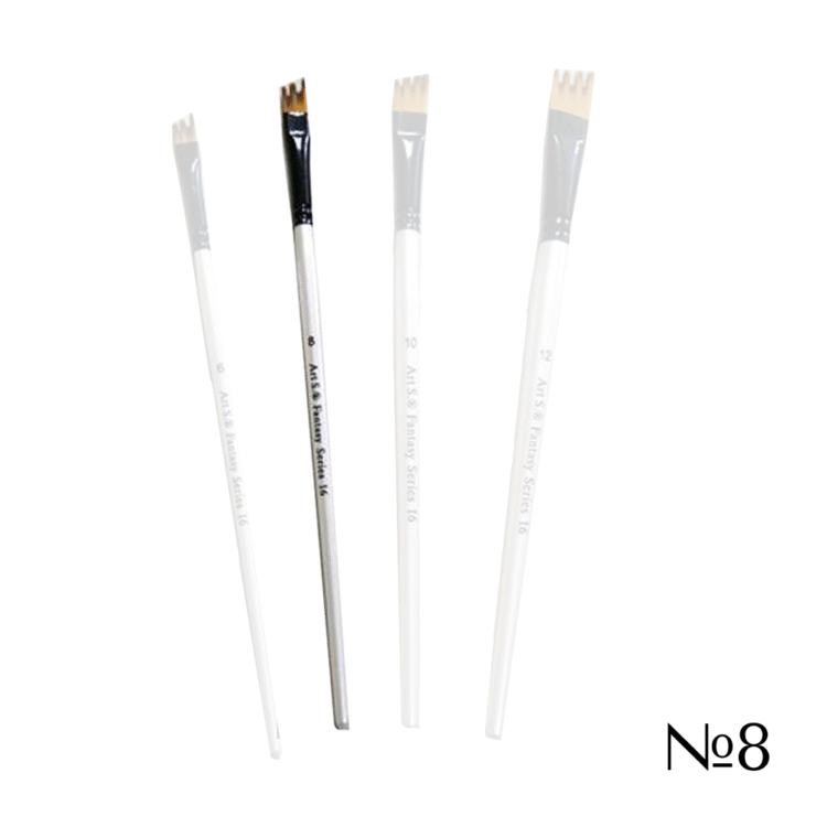 016008 FANTASY BRUSH SYNTHETIC SERIES 16 NUMBER 8 - Image 1