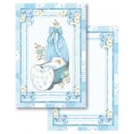 STAMPERIA BLOCK DESIGNER PAPER 11.4/16.5 CM - SBBPC04 - Image 3