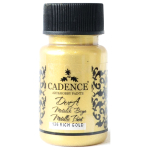 CADENCE ACRYLIC PAINT METALLIC DORA 50 ML. - RICH GOLD 136