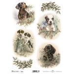 ITD COLLECTION DECOUPAGE RICE PAPER A4 - R1016