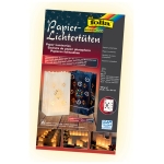 FOLIA LANTERNS NORWEGIAN PATTERN 100 G 24.5/14/8.5CM