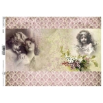 ITD COLLECTION DECOUPAGE RICE PAPER A4 - R1374