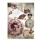 CADENCE DECOUPAGE RICE PAPER A4 - 143