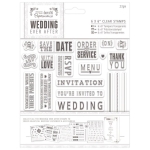 DOCRAFTS SILICONE SEALS WEDDING 23PCS. - PMA158901