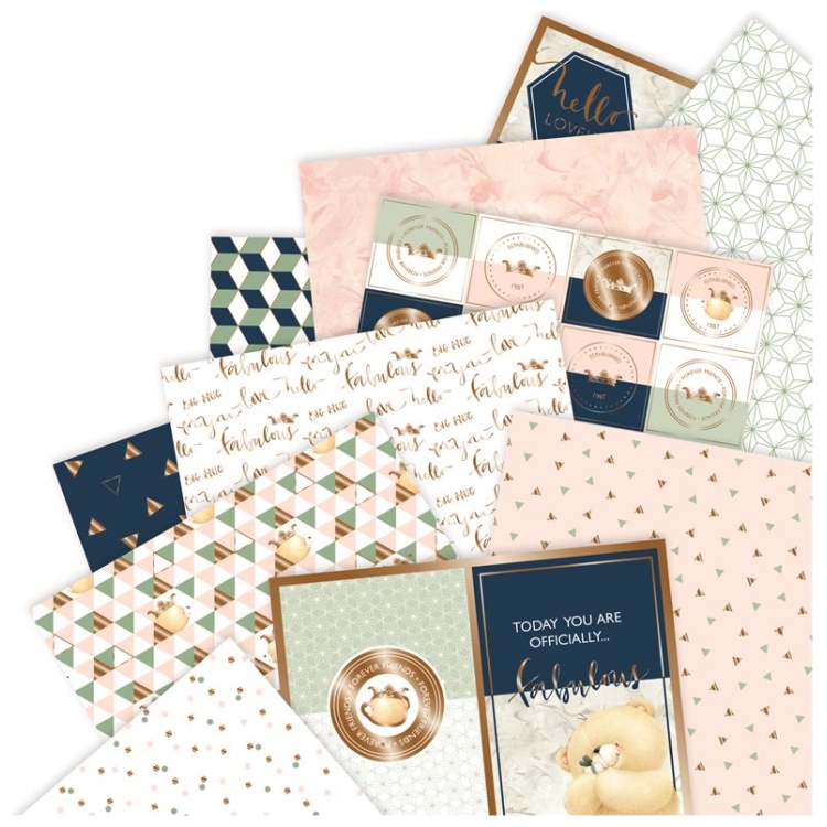 DOCRAFTS DESIGNER PAPER A5 ASSORTED - FFS 160123 - Image 2