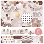 DOCRAFTS DESIGNER PAPER 15.3/15.3 CM ASSORTED-PMA 160242