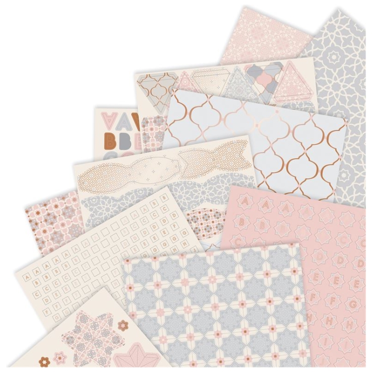 DOCRAFTS DESIGNER PAPER A4 ASSORTED - PMA 160267 - Image 2