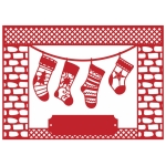 FIRST EDITION CUTTING DIES STOCKING - FEDIE 202 X 17 - Image 2