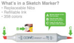 COPIC SKETCH MARKER - YG-21 - Image 2
