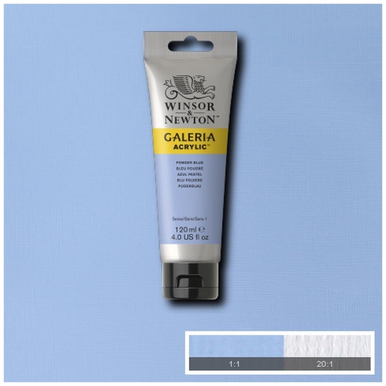 213446-158701 W&N ACRYLIC PAINT GALERIA 120 ML - BLUE 2131446 - Image 1