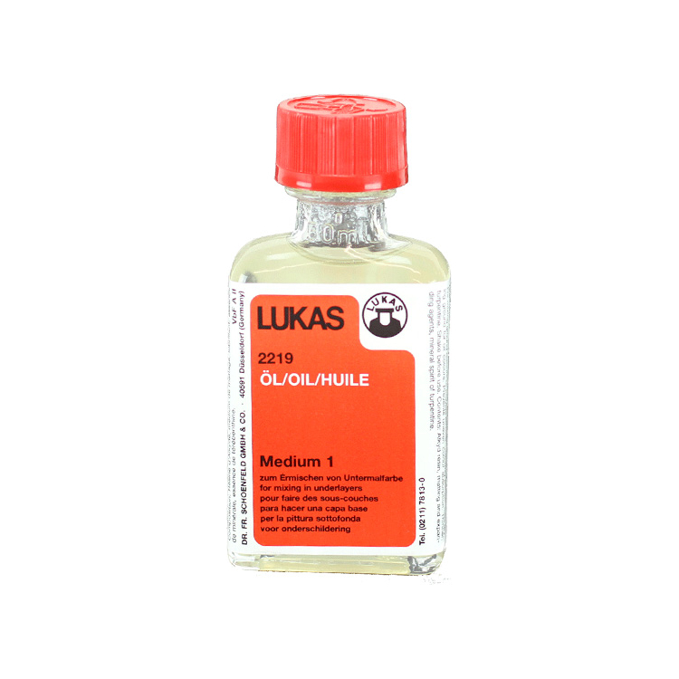 LUKAS MEDIUM 1 OIL PAINTS 50 ML. - Image 1