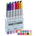 COPIC CIAO SET - 12 COLORS PRIMARY COLORS