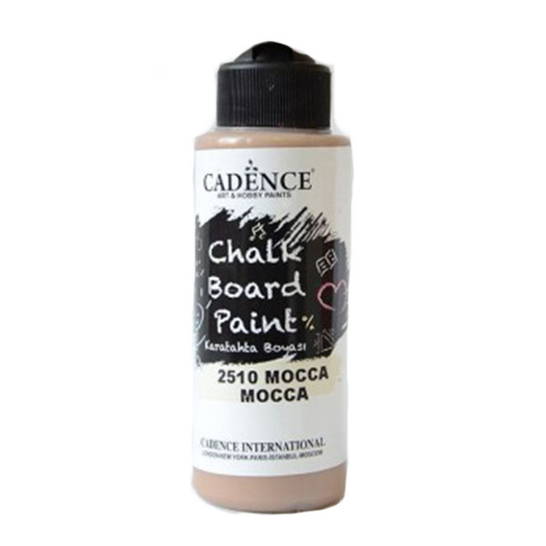 251003 CADENCE BLACKBOARD EFFECT PAINT 120ML - MOCCA 2510 - Image 1