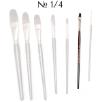 GIOCONDA BRUSH SYNTHETIC OVAL No1/4