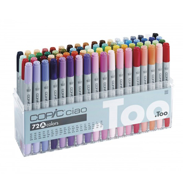 275160 COPIC CIAO SET - 72 COLORS A COLORS - Image 1