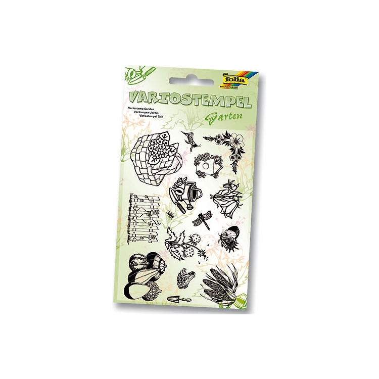 FOLIA SILICONE SEALS GARDEN - Image 1