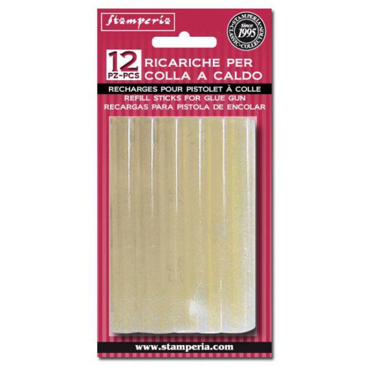 STAMPERIA SILICONE GUN RODS 12 PCS, D:1 CM KRH01R - Image 1