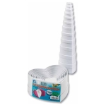 FOLIA CARDBOARD BOX HEART - WHITE 15 CM.