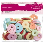 DOCRAFTS BUTTONS ASSORTED VINTAGE MIX 250G. - PMA 354315
