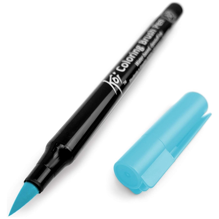 SAKURA COLORING BRUSH PEN SKY BLUE - XBR#125 - Image 1