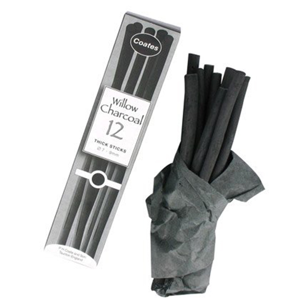 423679 COATES UNPRESSED CHARCOAL 7-9 MM - Image 1