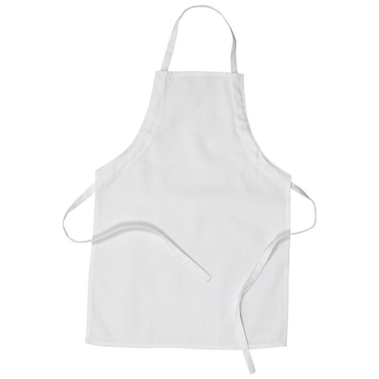 CREATIV APRON 43/61 CM., WHITE - Image 1
