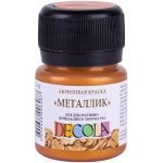 DECOLA ACRYLIC PAINT METALLIC 20 ML. - GOLD AZTEC
