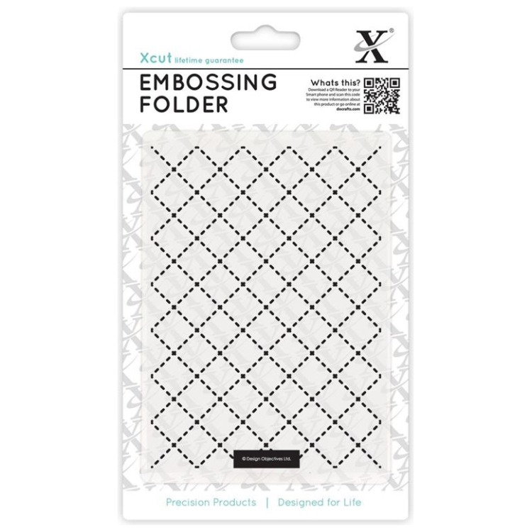 DOCRAFTS RELIEF FOLDER A6 - QUILTING XCU 515129 - Image 1