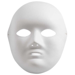 CREATIV PAPIER-MÂCHÉ MASK W:17 CM, N:22 CM - Image 2