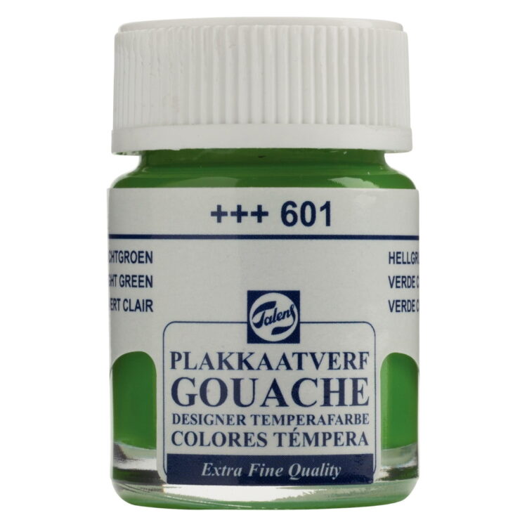 TALENS TEMPERA PAINT 16 ML. - LIGHT GREEN - Image 1