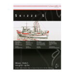 HAHNEMUHLE SKETCHBOOK SKIZZE S 120 GSM, 29.7/42 CM, A3, 50 L