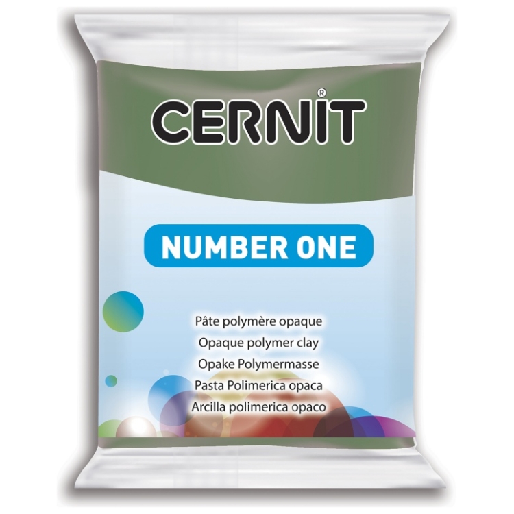 645 CERNIT No1 OLIVE 56 G - Image 1