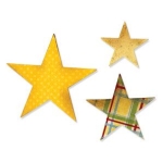SIZZIX BIGZ CUTTING DIES - STARS