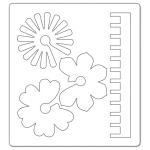 SIZZIX BIGZ CUT PUNCHES - FLOWERS, 3-D # 4 - Image 2