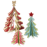 SIZZIX BIGZ CUT DIES - CHRISTMAS TREES, 3-D