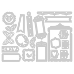 SIZZIX THINLITS CUT PUNCHES - FANCY BASE - Image 2