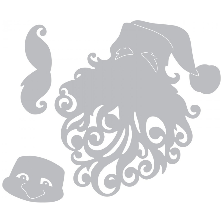SIZZIX THINLITS CUTTING DIES - SANTA - Image 2