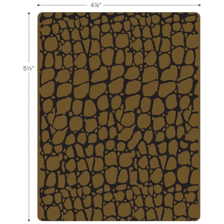 SIZZIX RELIEF FOLDERS - CROC - Image 2