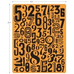 SIZZIX RELIEF FOLDERS - NUMERIC - Image 2