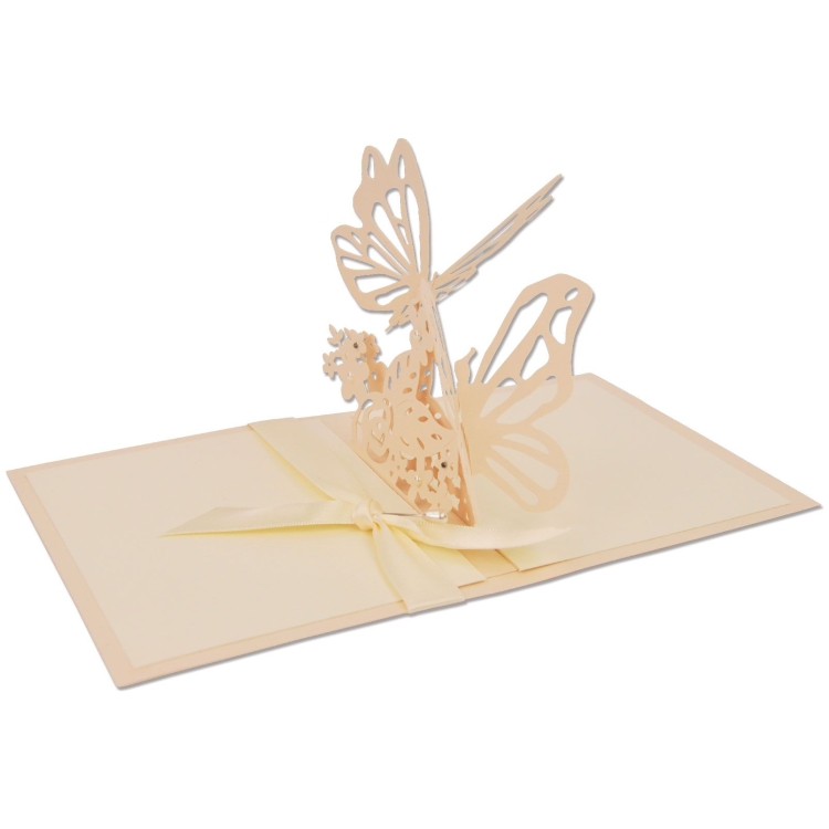 SIZZIX THINLITS CUTTING DIES - INTERLACING BUTTERFLY - Image 3