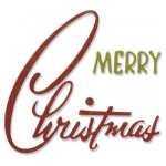 SIZZIX THINLITS CUT DIES - RETRO MERRY CHRISTMAS - Image 2