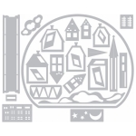 SIZZIX THINLITS CUTTING DIES - SNOWGLOBE - Image 2