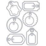 SIZZIX THINLITS CUT PUNCHES - GIFT TAGS - Image 3