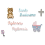 SIZZIX THINLITS CUT DIES - BAPTISM