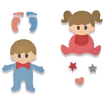 SIZZIX BIGZ L CUT DIES - BABY