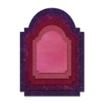 SIZZIX THINLITS CUT PUNCHES - STACKED ARCHWAY